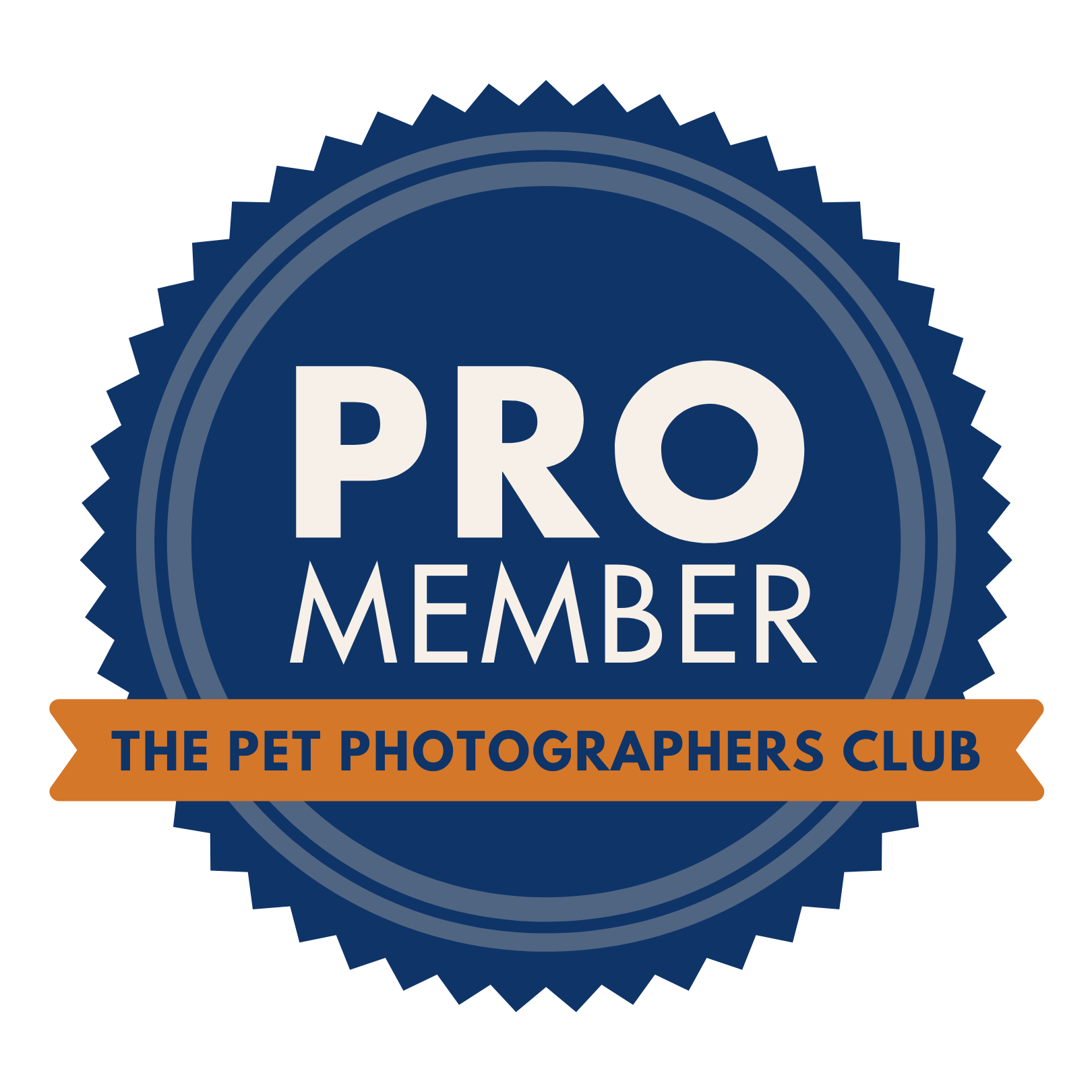 The Pet Photographers club membership logo